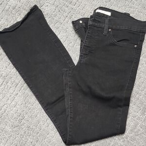 Levi Classic Black Women's Jeans Boot Cut